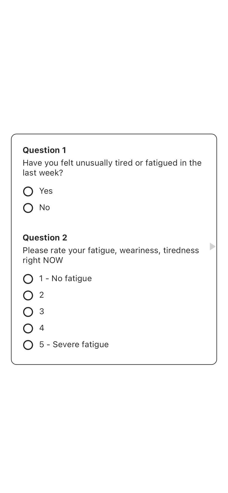 Survey 1